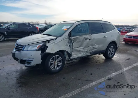 2017 Chevrolet Traverse 1Lt из США, поврежденный, VIN 1GNKRGKD7HJ166827